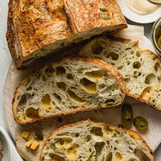 Artisan Jalapeño & Aged Cheddar Sourdough