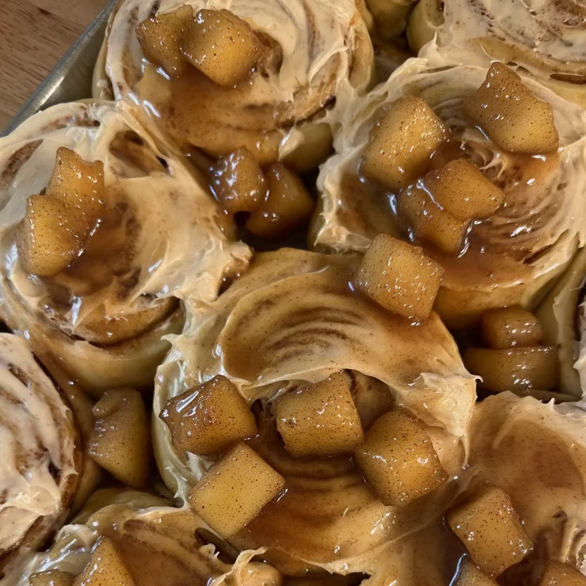 Apple Pie Cinnamon Rolls